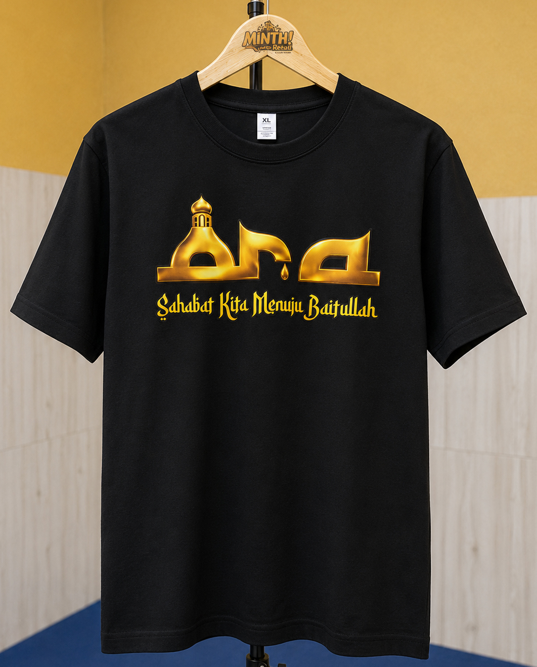 KAOS OBLONG ARA PATI -  PENDEK - HITAM