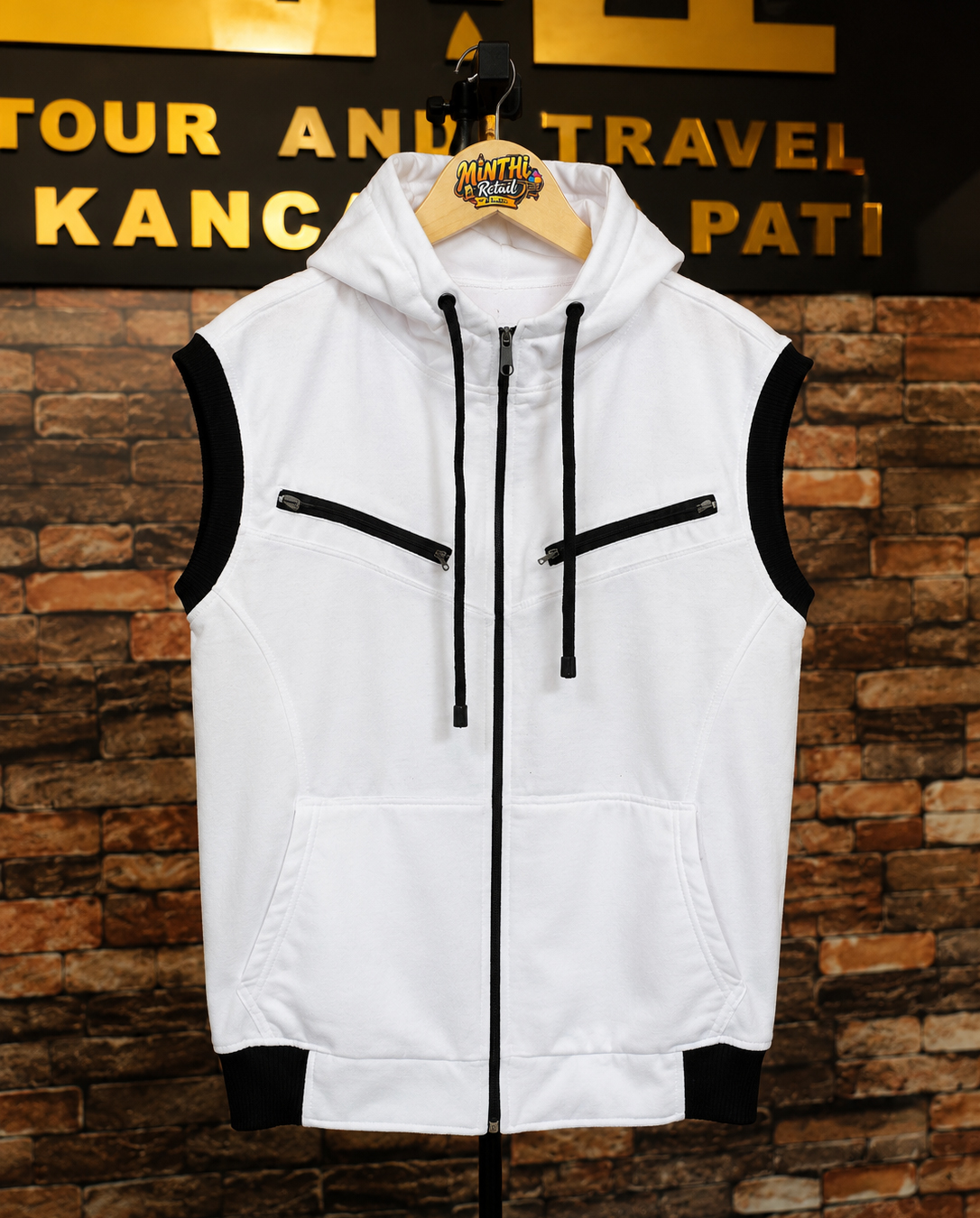 ROMPI HOODIE UNISEX - PUTIH