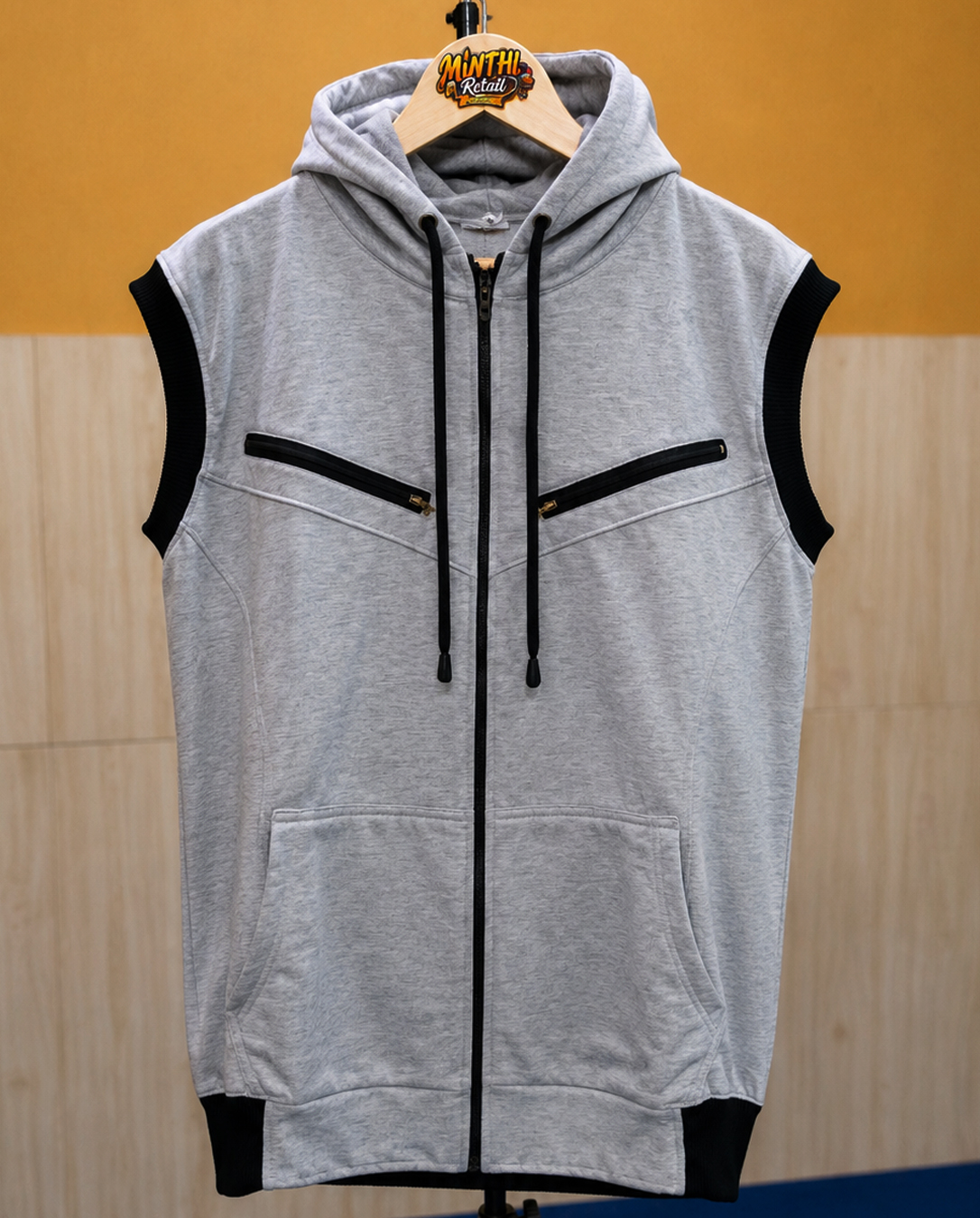 ROMPI HOODIE PRIA WANITA - ABU MISTY