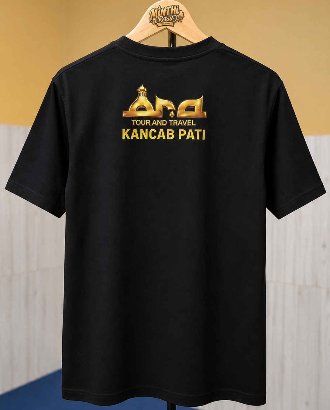 KAOS OBLONG ARA PATI -  PENDEK - HITAM