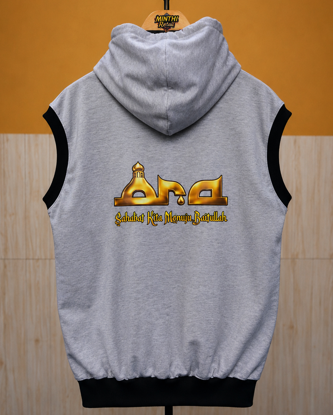 ROMPI HOODIE PRIA WANITA - ABU MISTY